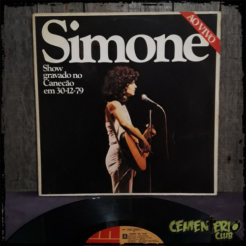 Simone - Simone Ao Vivo - 1979 - Bra - Vinilo Lp