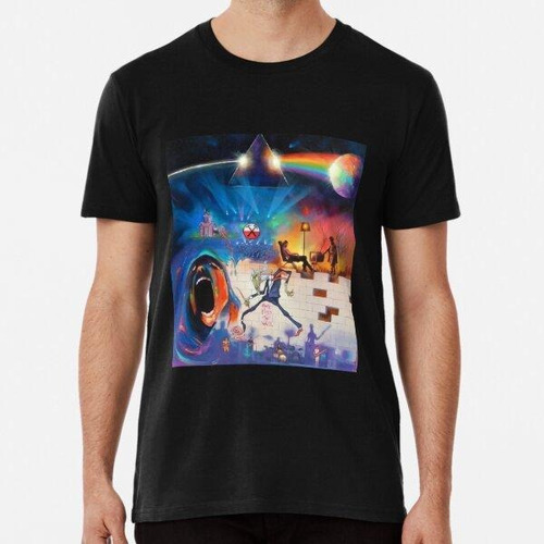 Remera Pink Floyd The Wall Wail Cla Algodon Premium