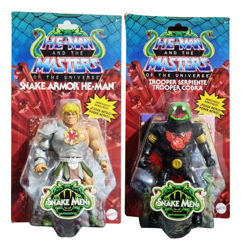 He Man Snake Armor, Trooper Cobra Masters Of The Universe