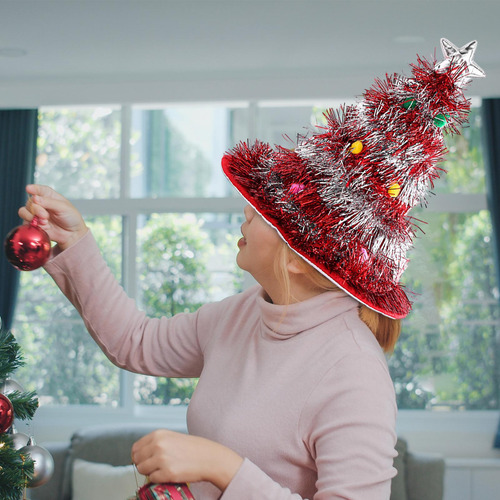 Sombrero De Árbol De Navidad, Accesorio Para Disfraz De