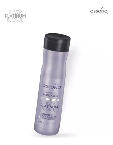 Shampoo Matizador Azul Violeta Ossono 250 Ml