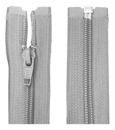 Ziper Fixo Fino Com Nylon N°3 Luli Com 15cm Pacote Com 10u