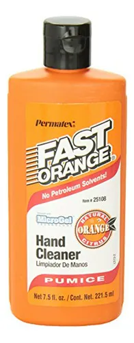 Limpiador De Manos Fast Orange , Aroma Cítrico, 7 5 Oz