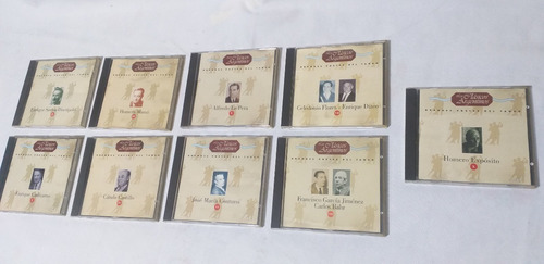 Lote -cd-coleccion - Grandes Poetas Del Tango-9 Cd-5800