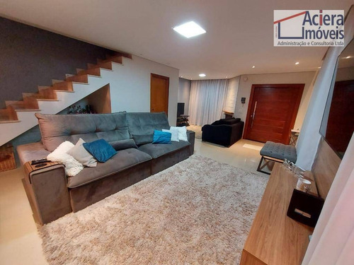 Imagem 8 de 30 de Jardins Da Fazendinha - Excelente Casa, Clean, Repleta De Armários!! - Ca0974