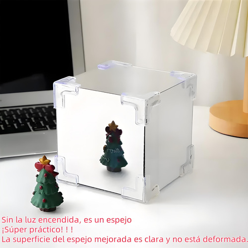 Diy Espejo Led Cube Tulipanes Lamparas Led Lamparas De Noche