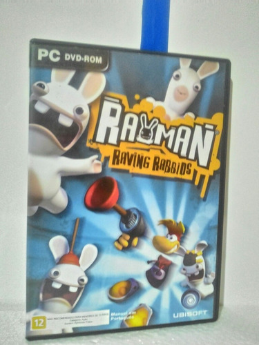 Cd-rom Pc Game Rayman Raving Rabbids 