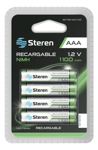 Paquete con 40 Pilas AAA Alcalinas Baterías 1Hora GAR131 1.5V Larga  Duración Baterías Desechables