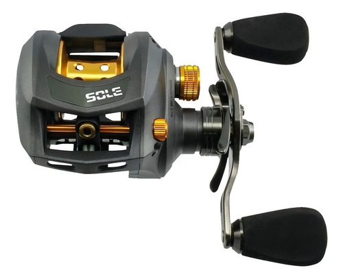 Saint Plus carretilha sole g3 finesse direita cinza