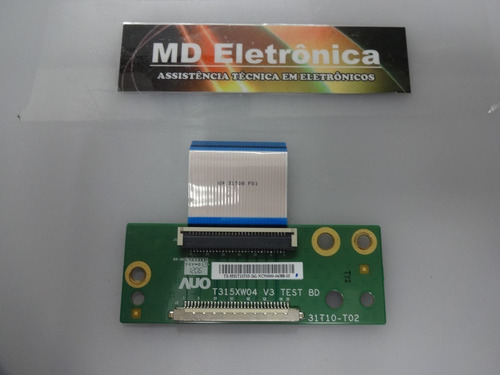 Placa Conector Do Lvds T315xw04 V3 Com Flat - Hbtv-32d05hd