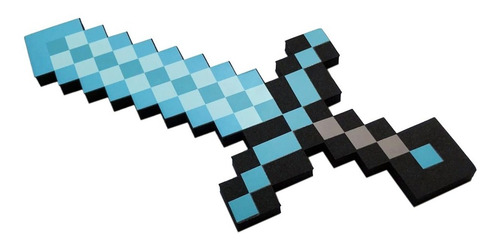 Sword Minecraft De Espuma Foamy Rigida Segura P Niños Nueva
