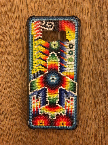 Carcasa Samsung S8 Hecho A Mano Arte Huichol Alan X Mundo