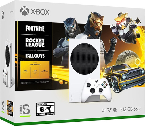 Consola Xbox Series S 512gb Fortnite Rocket League Fallguys