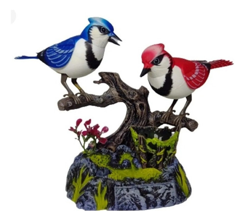 Pajaritos Que Cantan , Decorativos Con Sensor De Sonido.