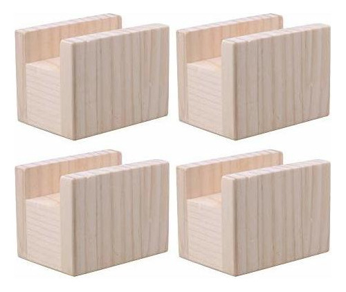 4 Piezas 10x7x8.5 Cm Elevador De Muebles Almacenamiento C