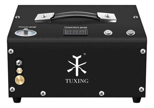 Minicompresor de aire Tuxing TXET06 con batería portátil, 127 V, negro