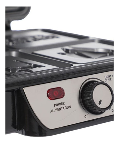 Waflera Star Wars 4 En 1 Negro Maquina Wafflera
