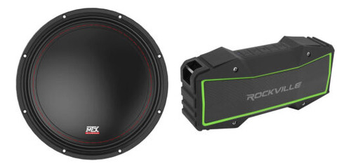 Mtx 3510-02 10 250 Watt Rms Svc 2-ohm Car Audio Subwoof Ccc