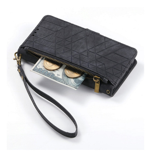 Funda De Piel Tipo Cartera Para Honor X8c X8b X8a