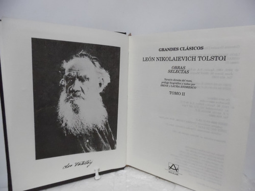 Grandes Clásicos 2 / León Tolstoi / Aguilar