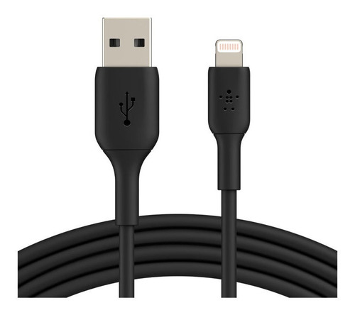 Cable Belkin Lighning A Usb A Boost Charge 1m Negro