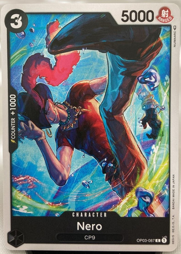 One Piece Card Game Op03 (pillars Of Strenght) - Nero