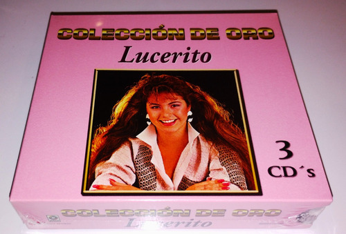 3 Cd´s Lucerito / Colección De Oro / Cerrado