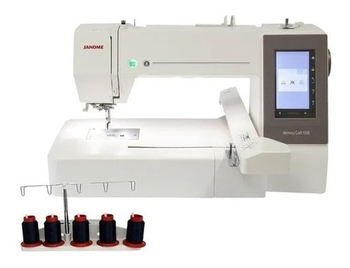 Imagen 2 de 6 de Maquina De Bordar Janome Mc 550e -- Casa Siritto