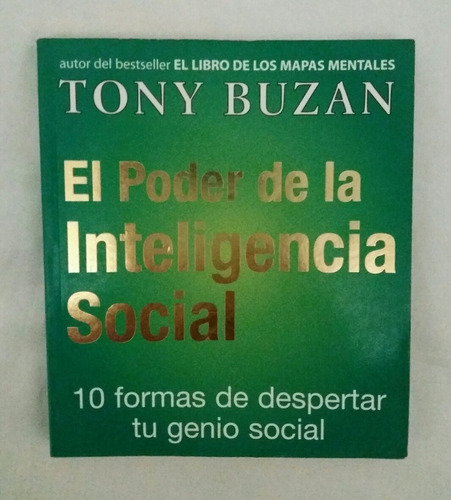 El Poder De La Inteligencia Social Tony Buzan Libro Original