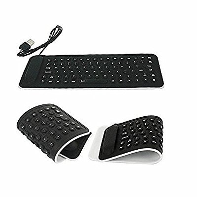 Bolayu Mini Pc Portátil De Silicona Teclado Flexible Del Usb