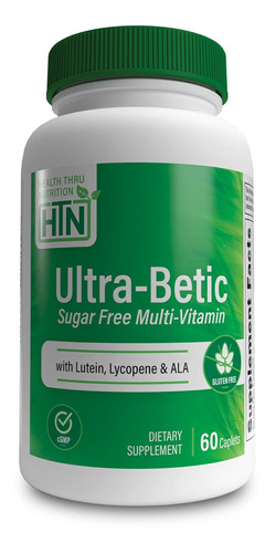 Health Thru Nutrition Ultra-betic | Multivitamnico Diabtico