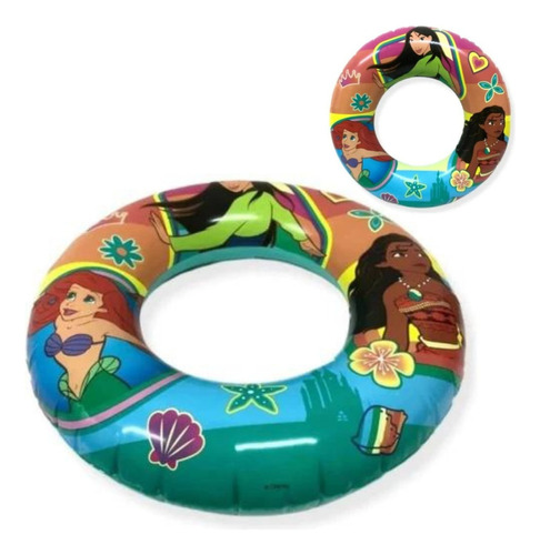 Salvavidas Princesas Inflable Pileta Playa Verano Disney 