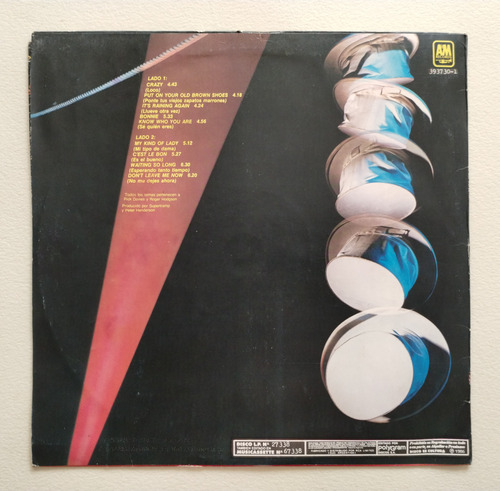 Supertramp Famous Last Words... Lp Argentina 1982 Ex/vg+ Ins Estándar (Usado)