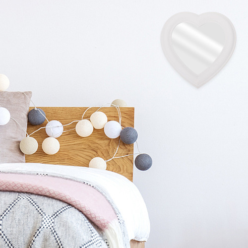 Espejo De Maquillaje Love De Vanity Tables, 2 Unidades