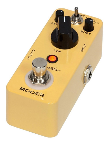 Pedal Mooer Acoustikar Simulador De Acústica