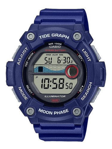 Reloj Casio Tide And Moon Original Hombre Time Square