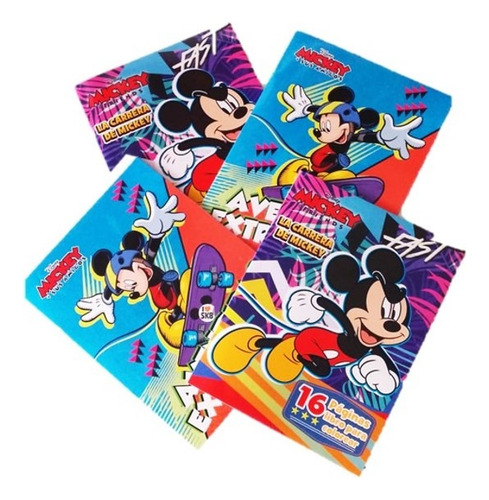 24 Libros De Colorear Mickey Mouse Disney Cumple Fiesta Bolo