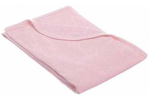 Tl Careta De Algodon 100% Natural / Manta Termica, Rosa, S