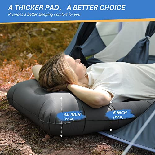 Colchoneta Dormir Acampar, Colchoneta Autoinflable De 6...