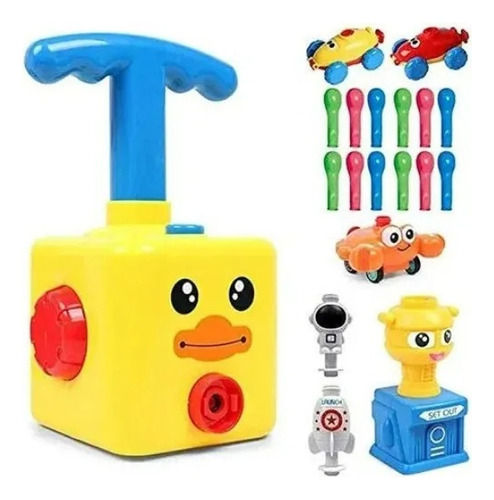 Imagen 10 de 10 de Juego De Coche De Juguete Power Balloon Car Inertia Pressure