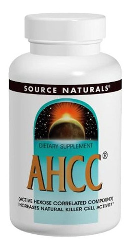 Source Naturals Ahcc 750 mg Cápsula, 60 count