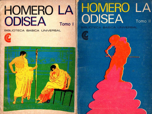 La Odisea                       Homero               2 Tomos