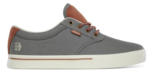 Zapato Etnies Jameson 2 Eco Grey Orange Colección 2023