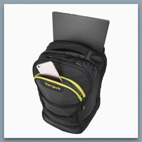 Mochila Targus 15 6 Work Play Fitness Negro amarillo