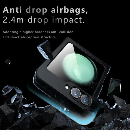 . Funda Transparente Antigolpes For Samsung Galaxy Z Flip6