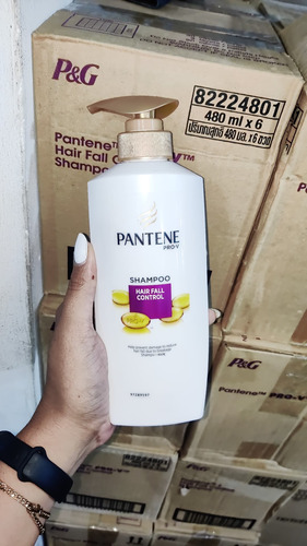Shampoo Pantene 480ml Caja 6 Unid