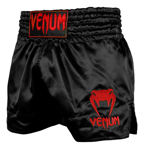 Venum Muay Thai Shorts Classic - Negro/rojo - Xs