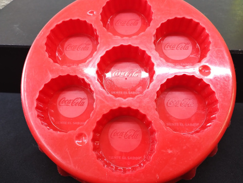 Molde Para Hielo Coca Cola De Colección En Forma Corcholata (Usado)