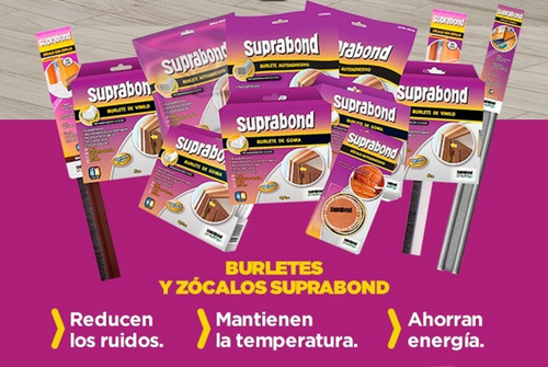 Burlete Autoadhesivo De Goma Espuma Doble Espesor Gris X 3