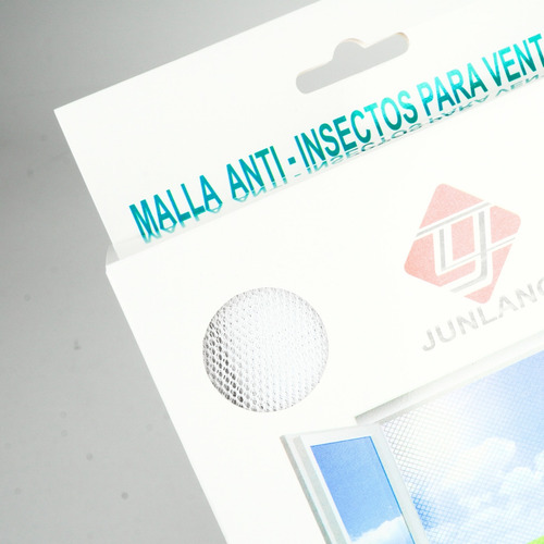 Malla Mosquitero Para Ventana Red Anti Insectos Ajustable Gris 150cm X 90cm